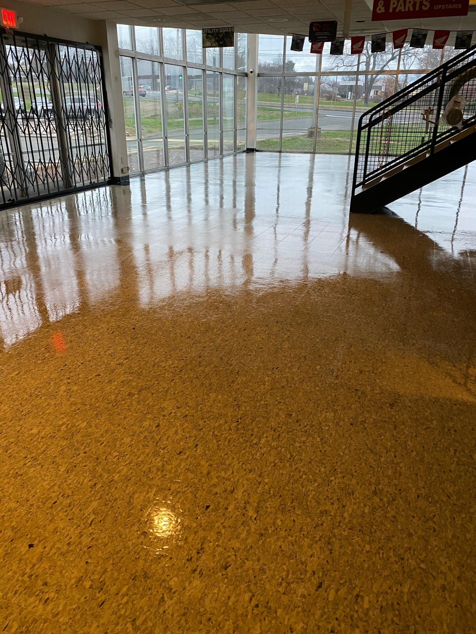 Commercial cleaning project