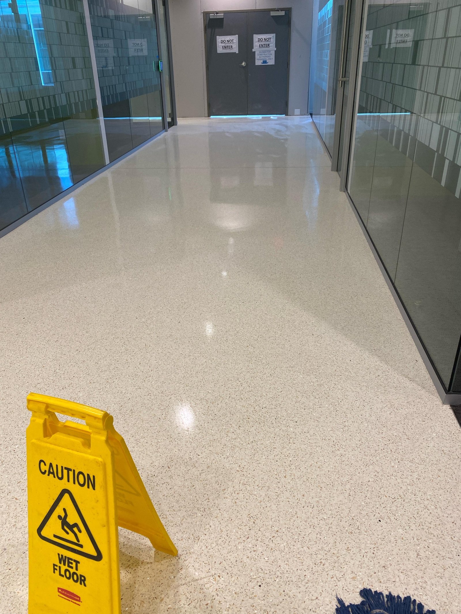 Commercial cleaning project