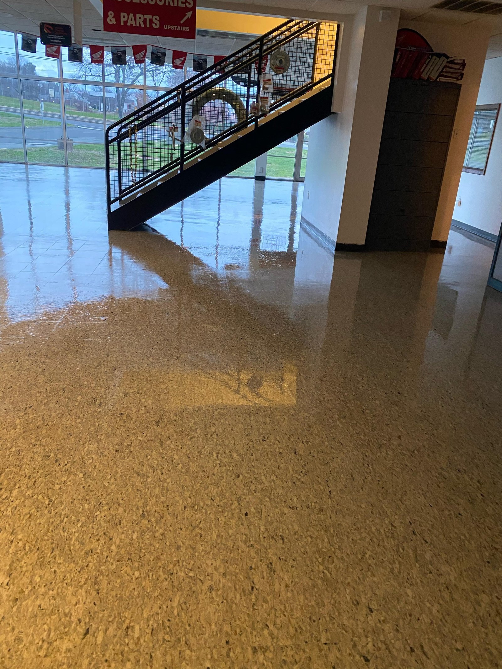 Commercial cleaning project