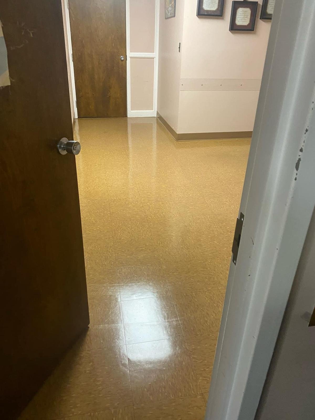 Commercial cleaning project