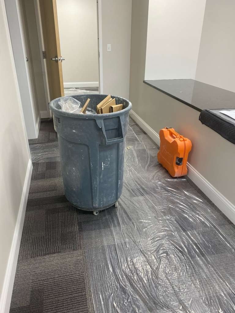 Commercial cleaning project