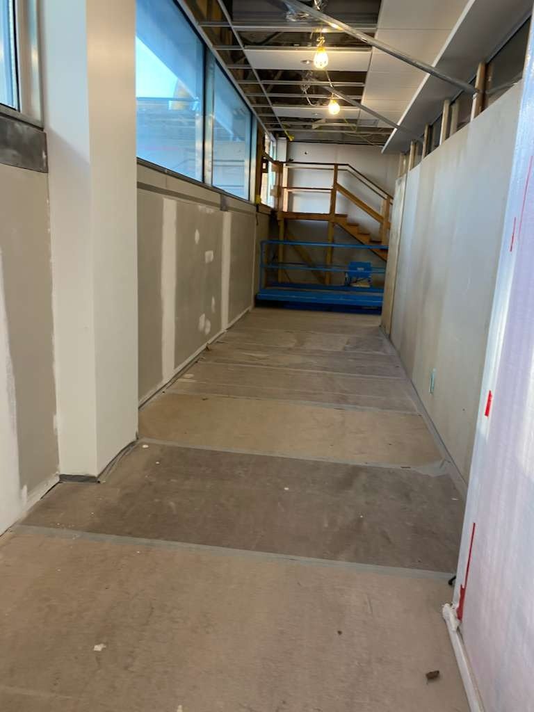 Commercial cleaning project