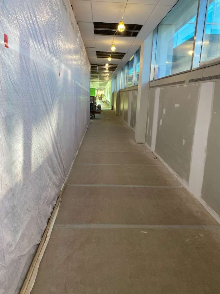Commercial cleaning project